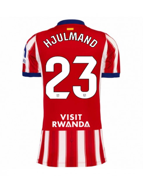 Atletico Madrid Morten Hjulmand #23 Replika Hemmakläder Dam 2026-27 Kortärmad Atletico Madrid Morten Hjulmand #23 Replika Hemmakläder Dam 2026-27 Kortärmad